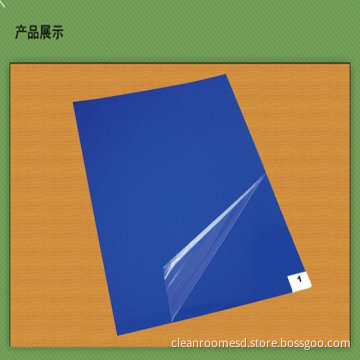 30 Sheets Blue Pe Clean Room Sticky Mat With Water-based Acrylic Adhesive
